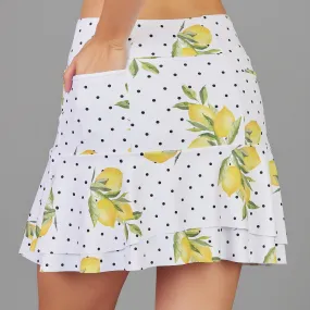 Lemons Long Skort (print)