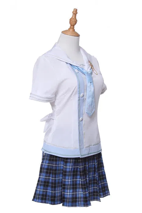 Love Live!! Ayase Eli Daily Sailor Uniform Dresses Skirts Cosplay Costumes