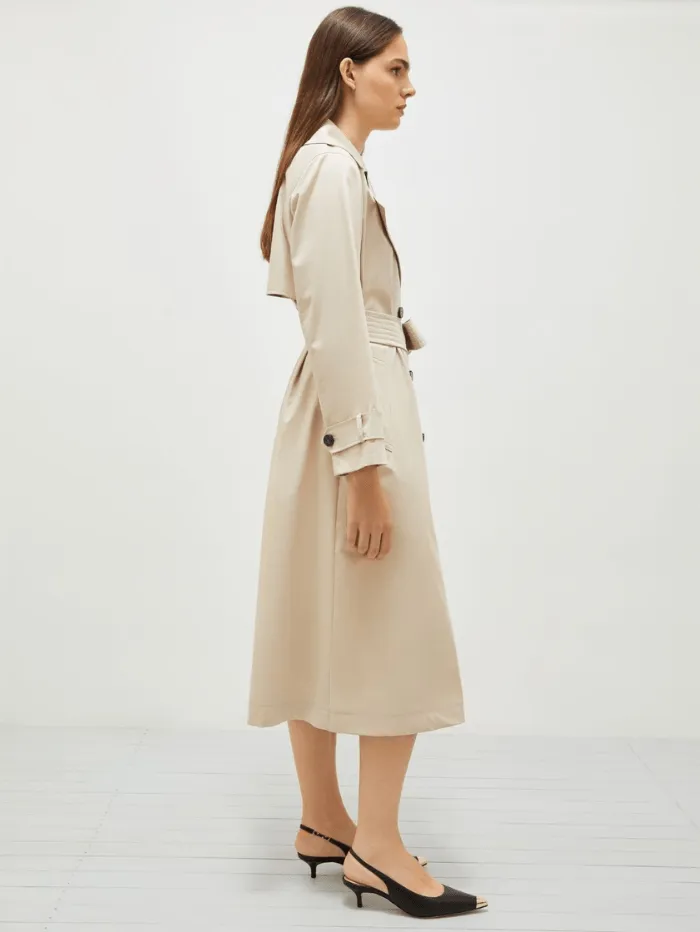 Marella Women's CLORURO Double Breasted Trench Coat 25130210612 Col 004