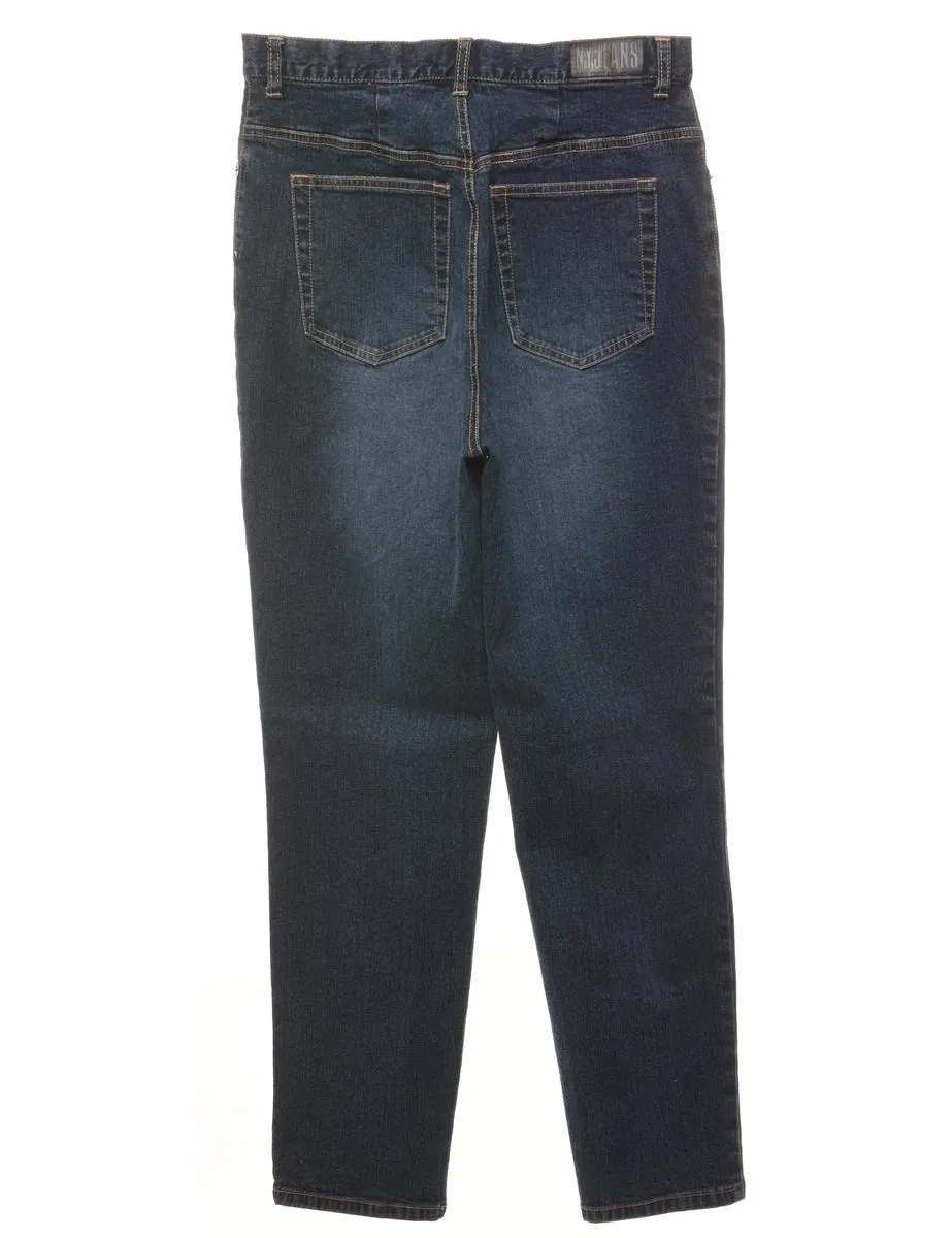 Medium Wash Straight Fit Jeans - W30 L29