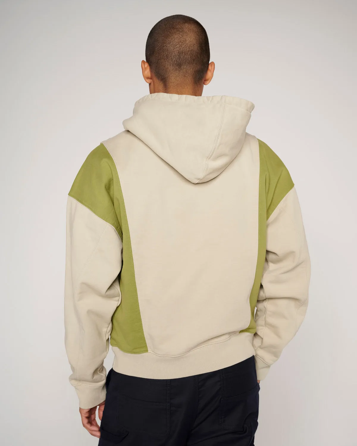 Mendoza Cropped Hoodie - Tan