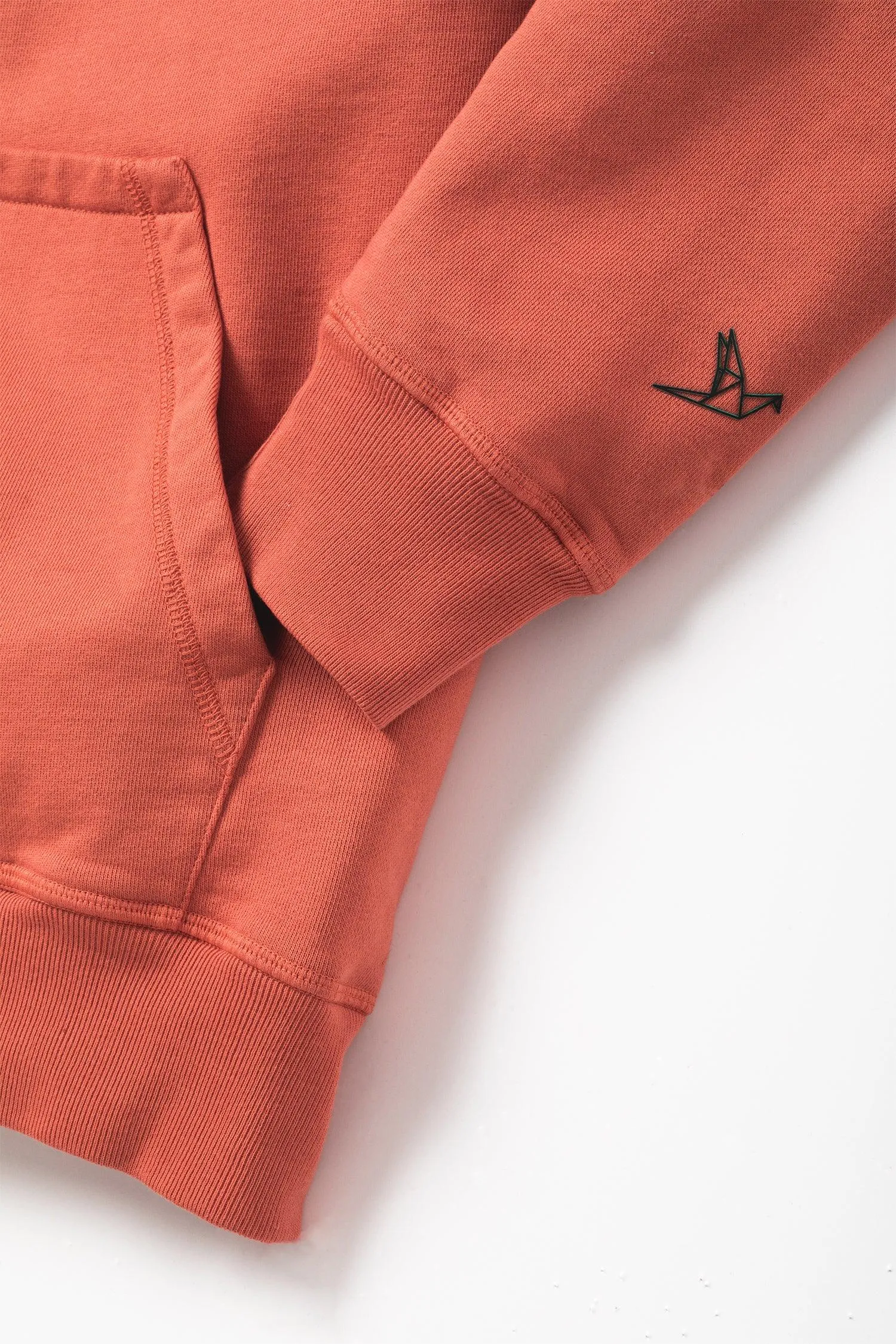 Men's Terry Hoodie - Coral