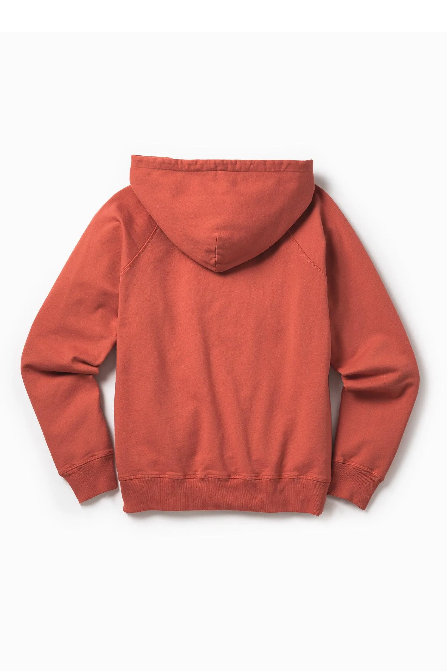 Men's Terry Hoodie - Coral