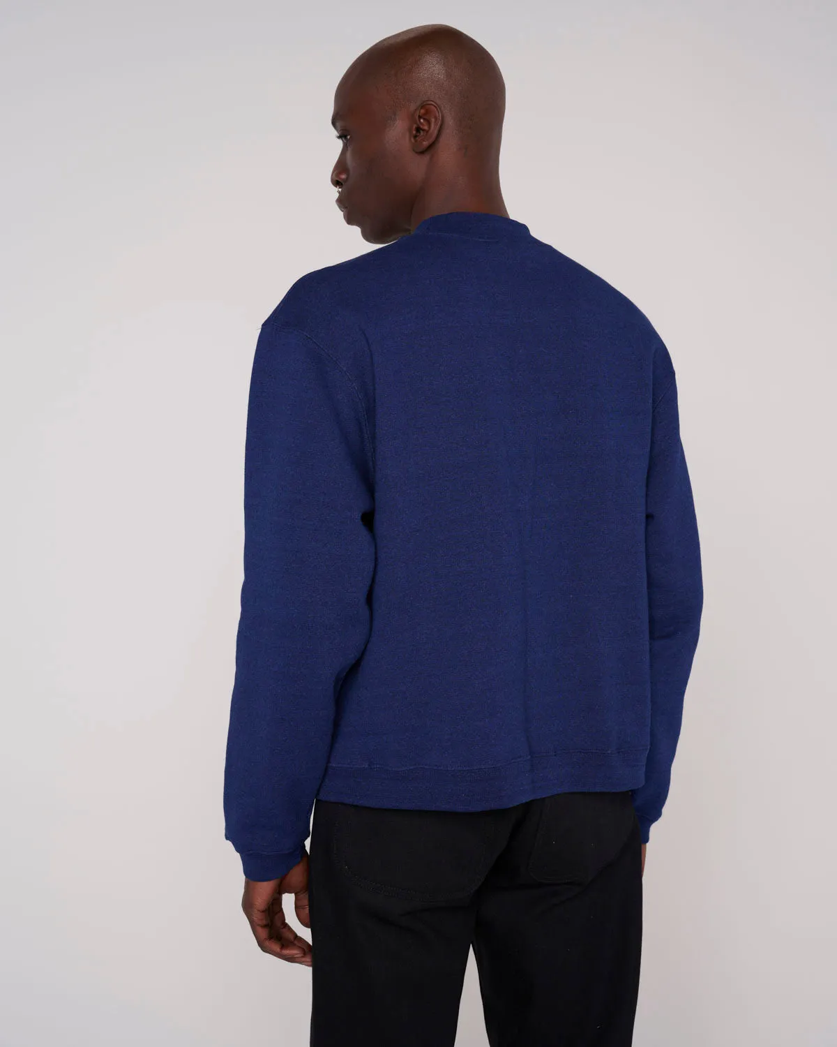 Mockneck Sweatshirt - Indigo