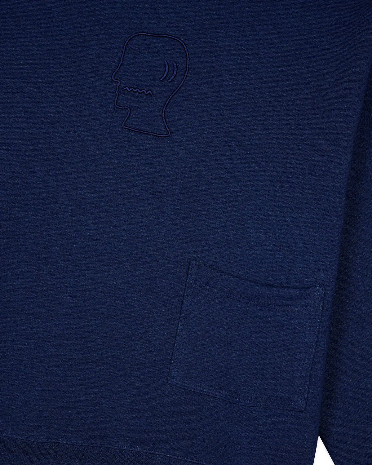 Mockneck Sweatshirt - Indigo