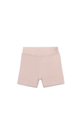 Organic Cotton Bike Short - Shell Pink