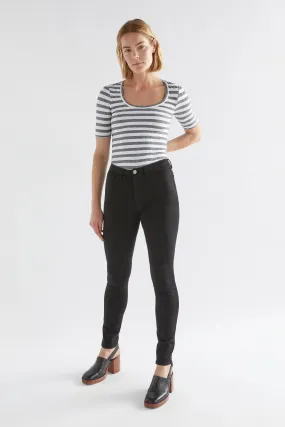 Optimized title: Stylish Oslo Black Jeans for Men and Women - High-Quality Denim Pants