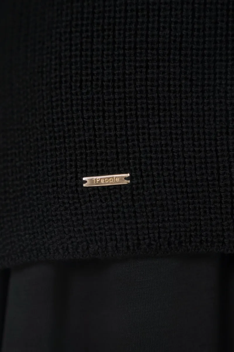 Ottawa YOW High Neck Sweater in Licorice