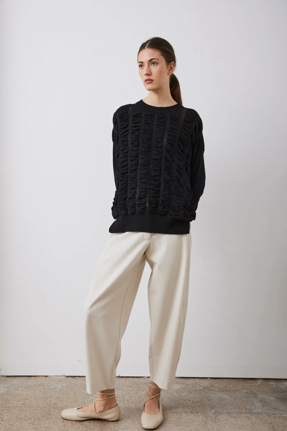 Perkins Neck Sweater - Black