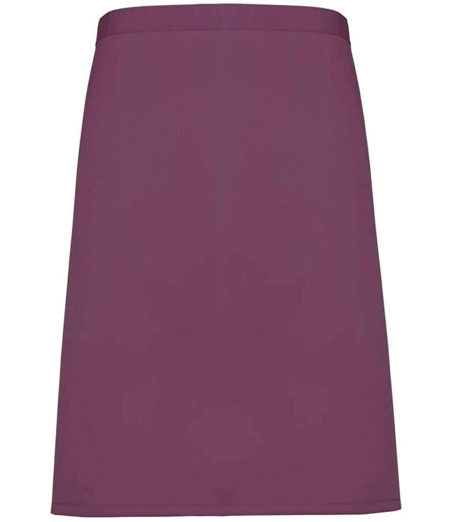 Premier 'Colours' Mid Length Apron | Aubergine