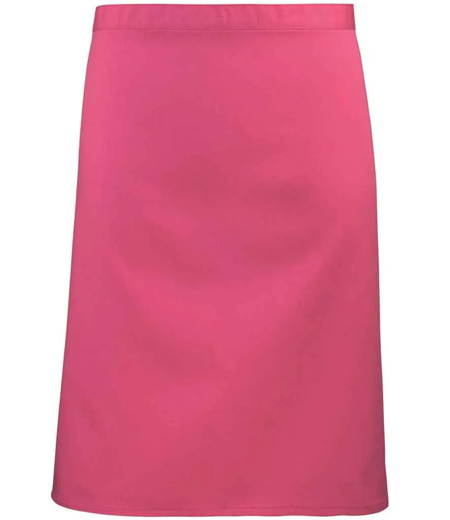 Premier 'Colours' Mid Length Apron | Hot Pink