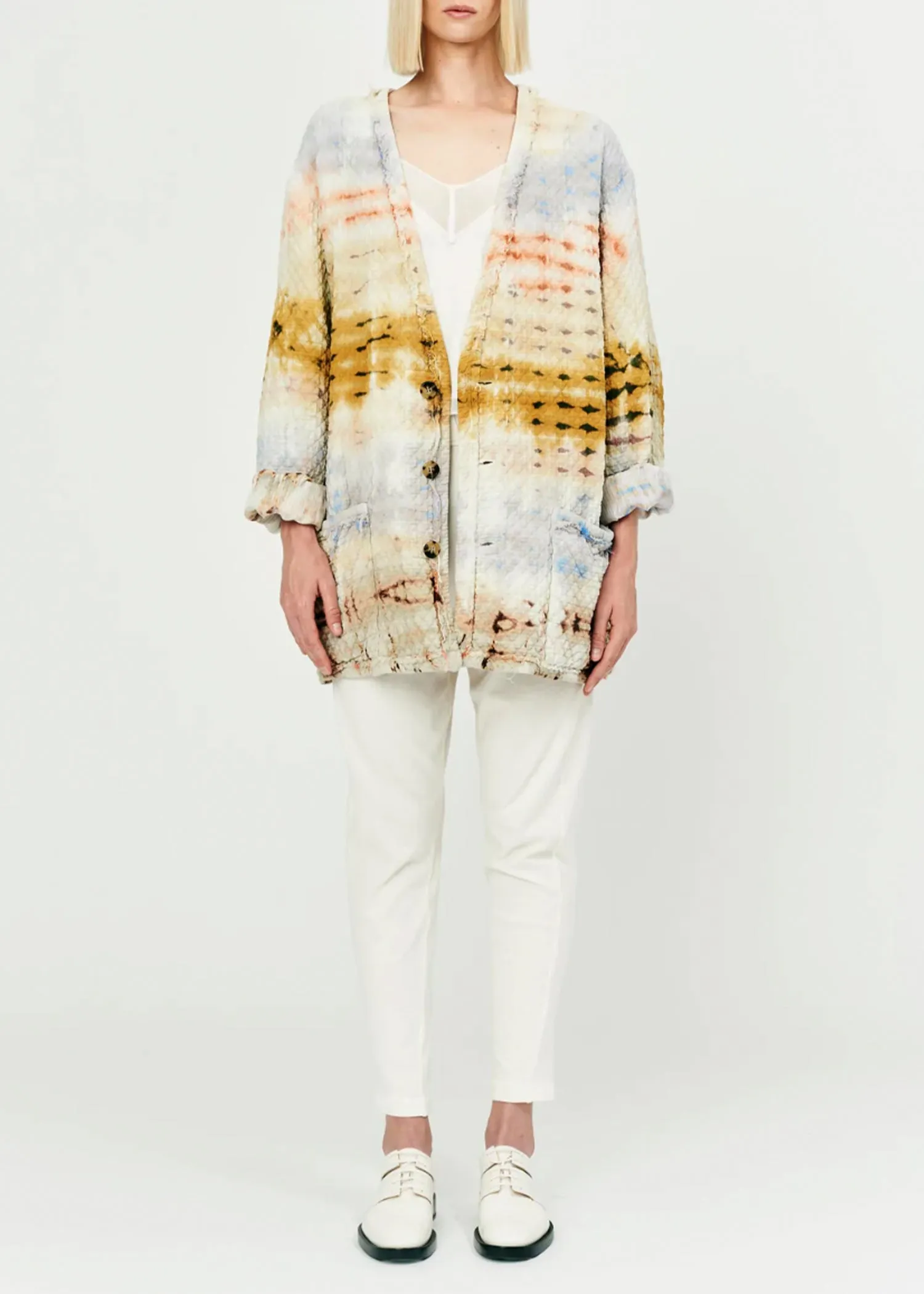 Raquel Allegra Quilted Overcoat