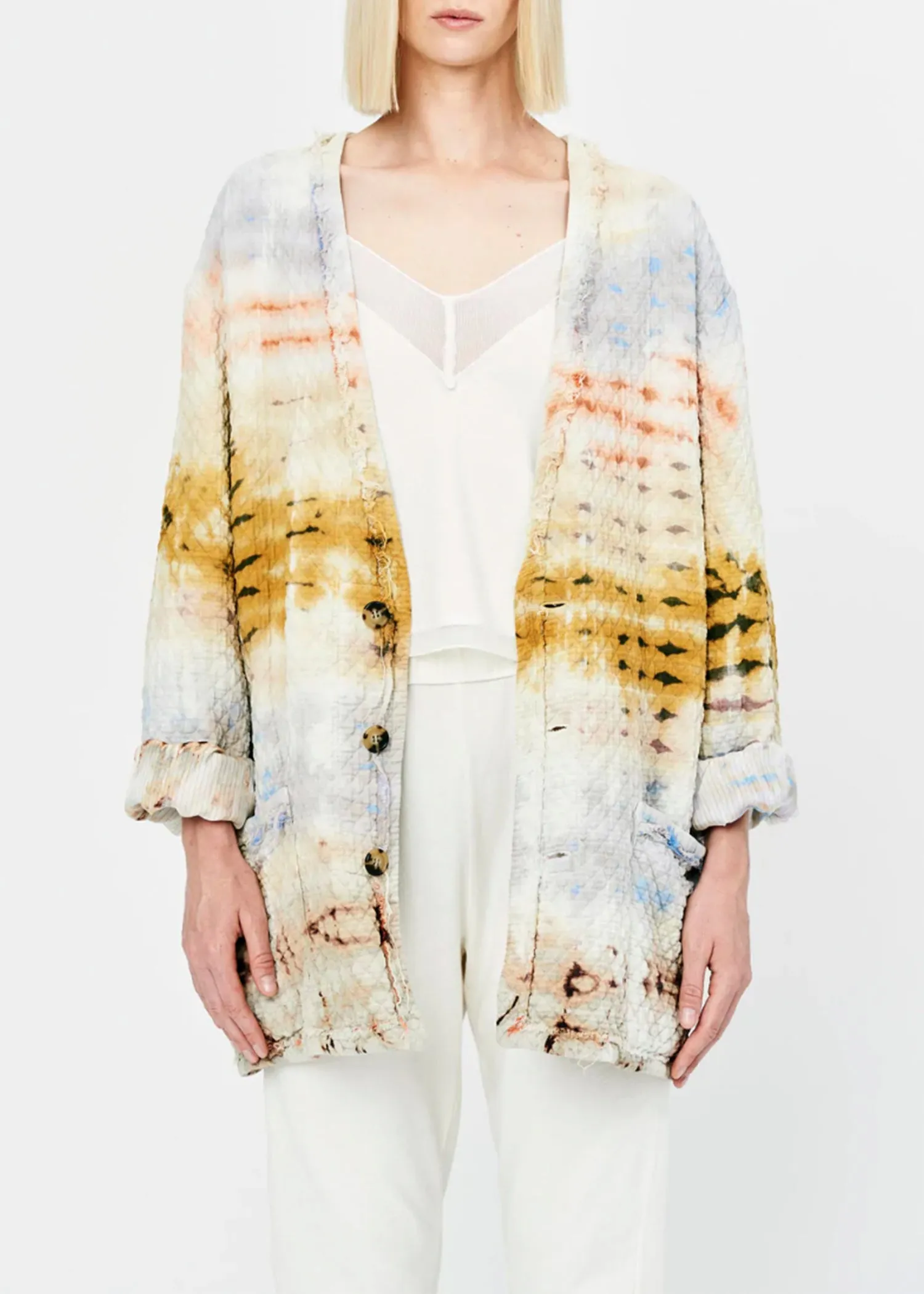 Raquel Allegra Quilted Overcoat