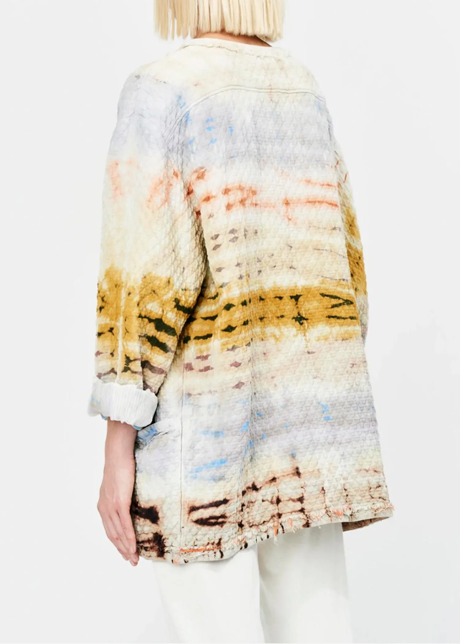 Raquel Allegra Quilted Overcoat
