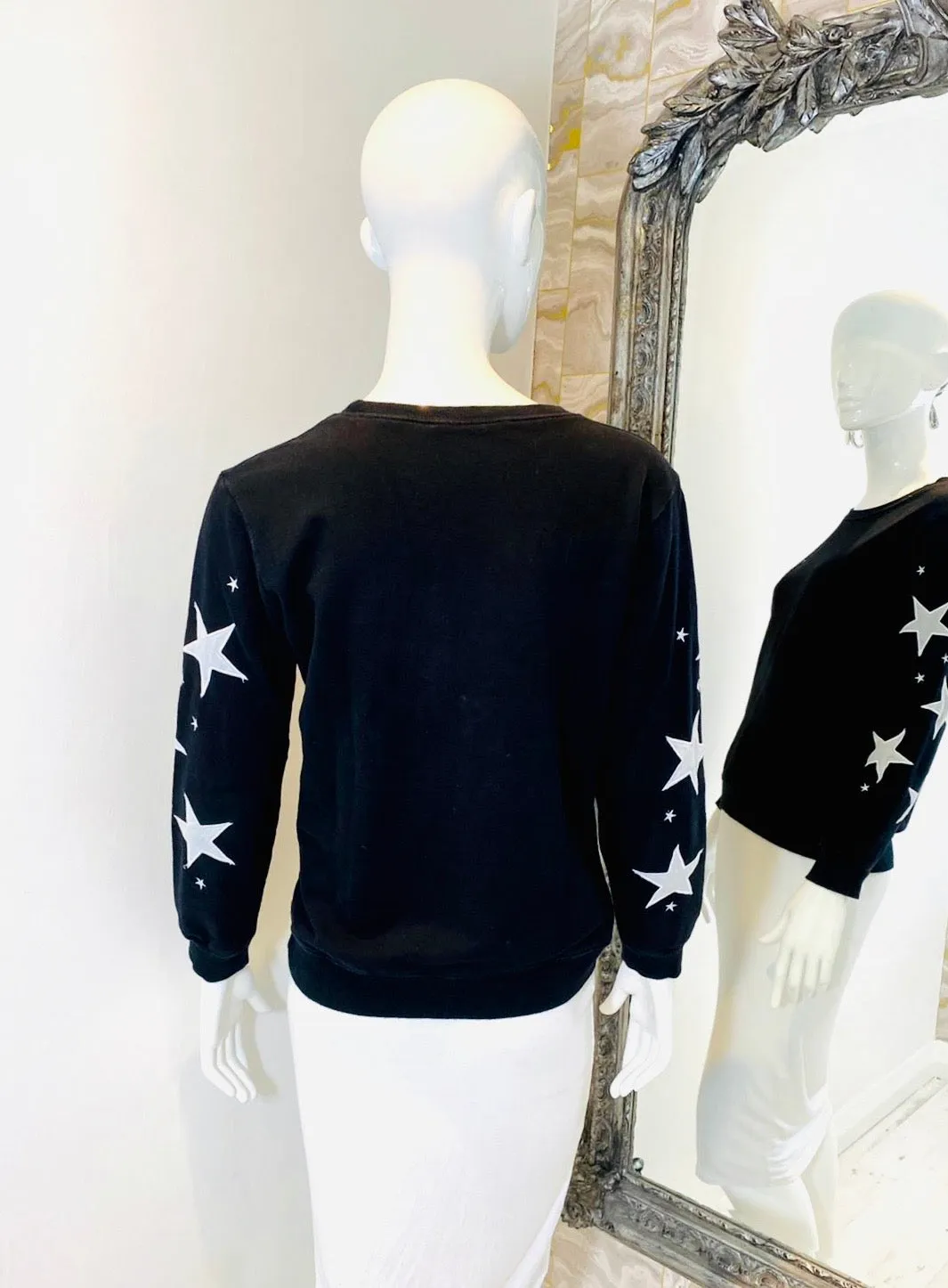 See By Chloe Cotton Star Sweater. Size 38IT