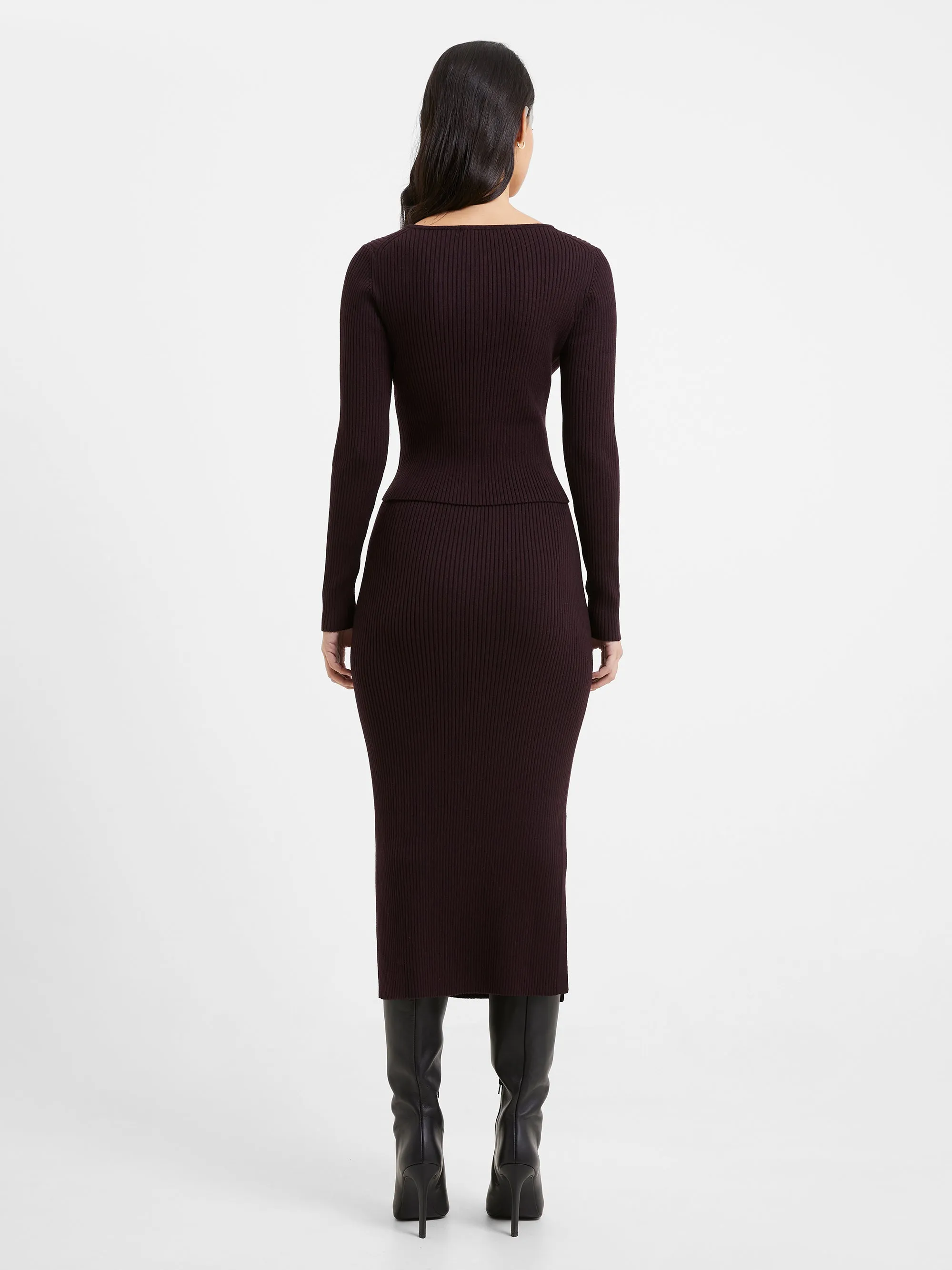 Simona Knit Midi Skirt
