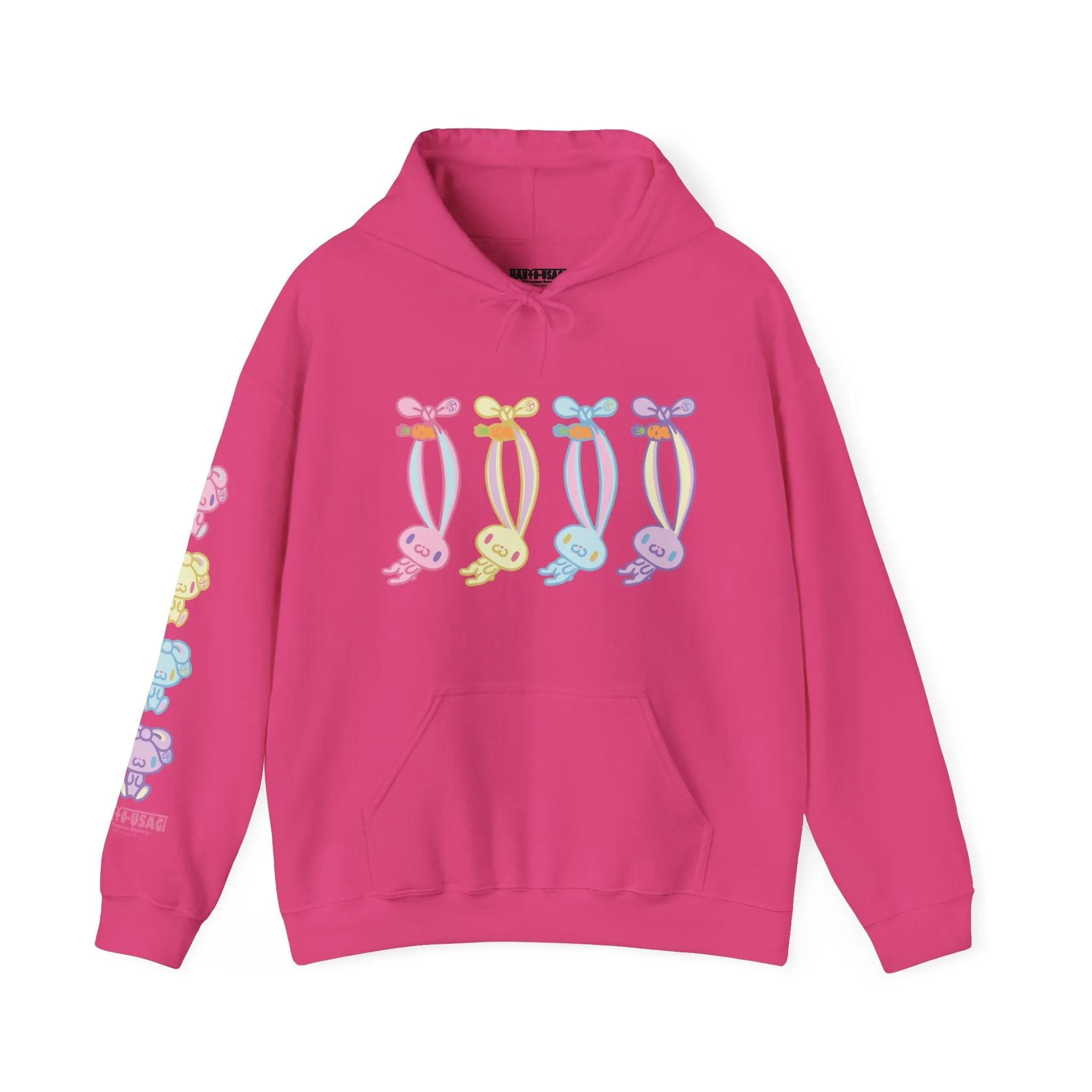 Swing Pastel All Purpose Bunny Unisex Hooded Sweatshirt