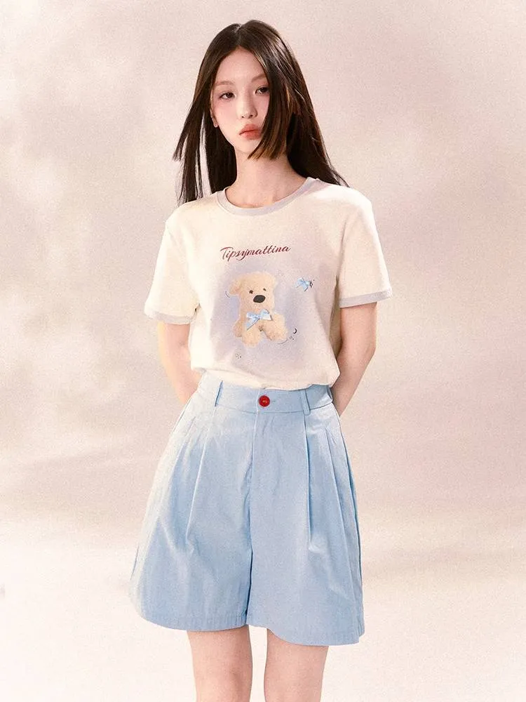 Thin casual wide pants【s0000008409】