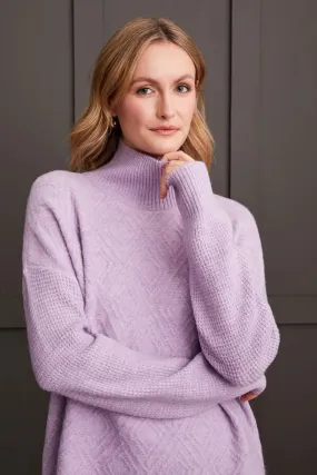 TR1528o Mock Neck Sweater