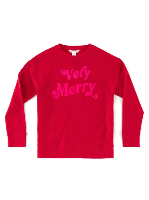 Very Merry Patch Sweatshirt