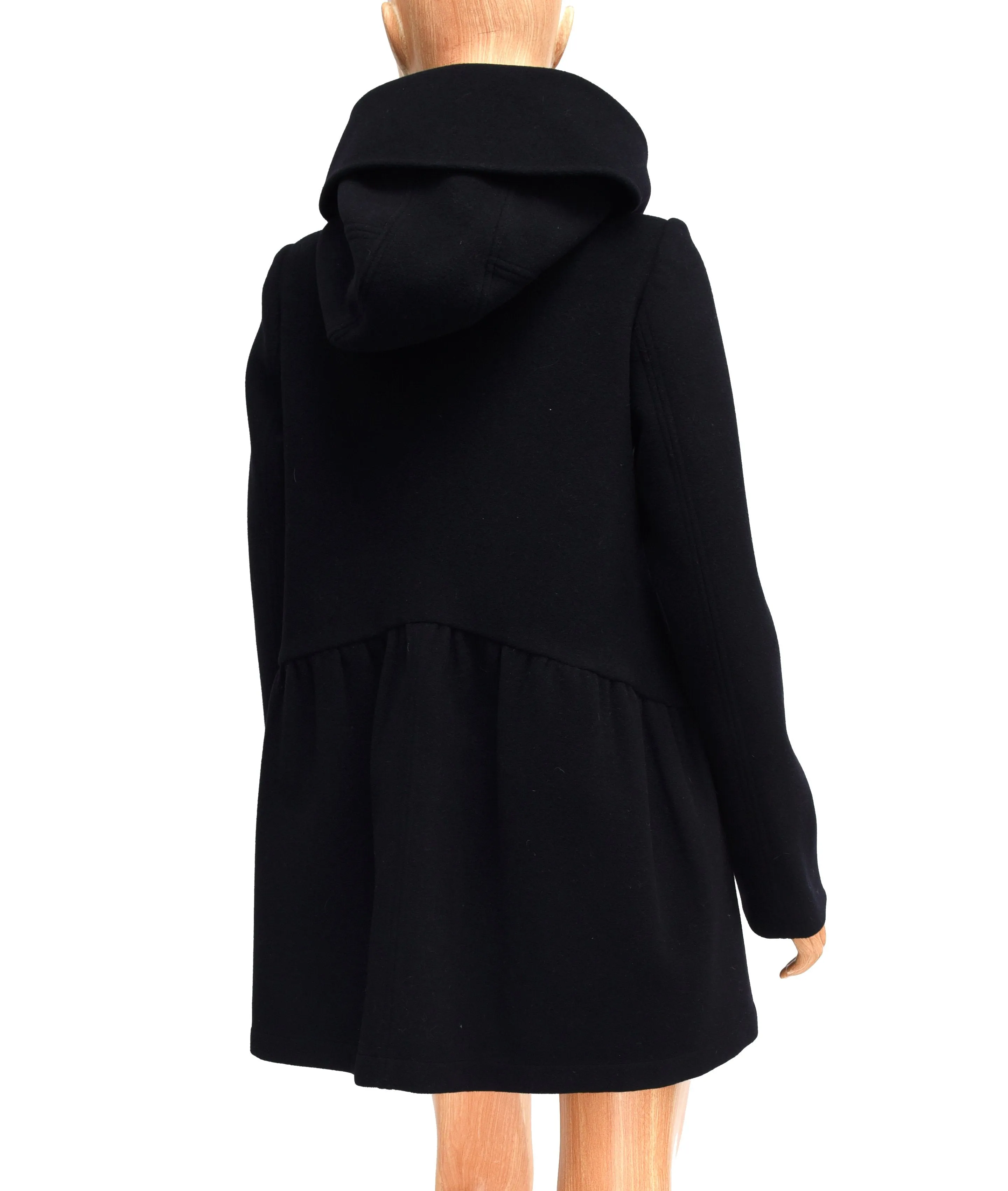 Wool Peacoat with Silk Lining