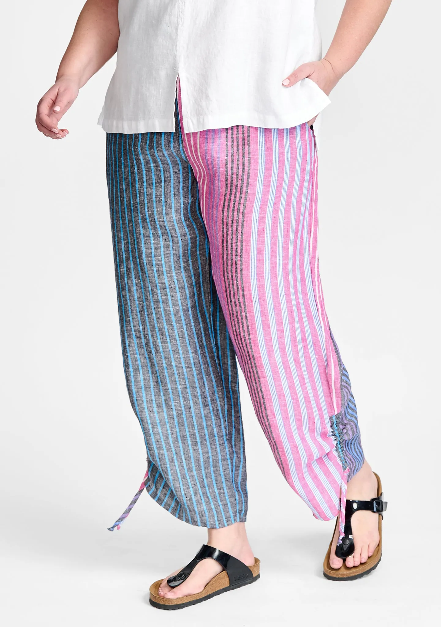 Zen Pant - Linen Pants With Elastic Waist