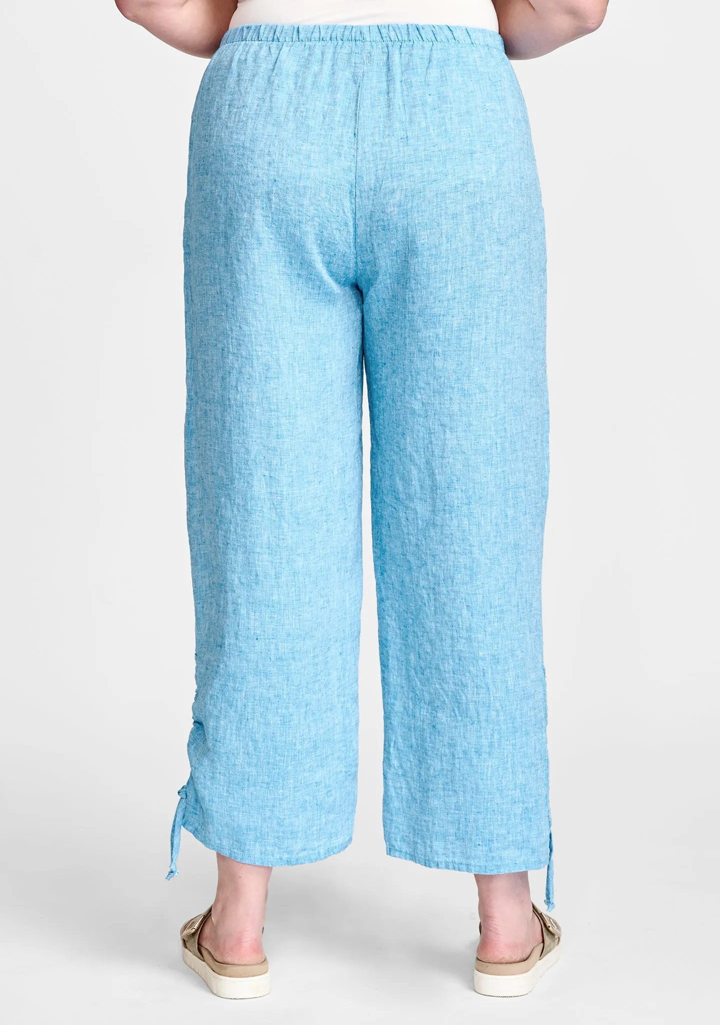 Zen Pant - Linen Pants With Elastic Waist